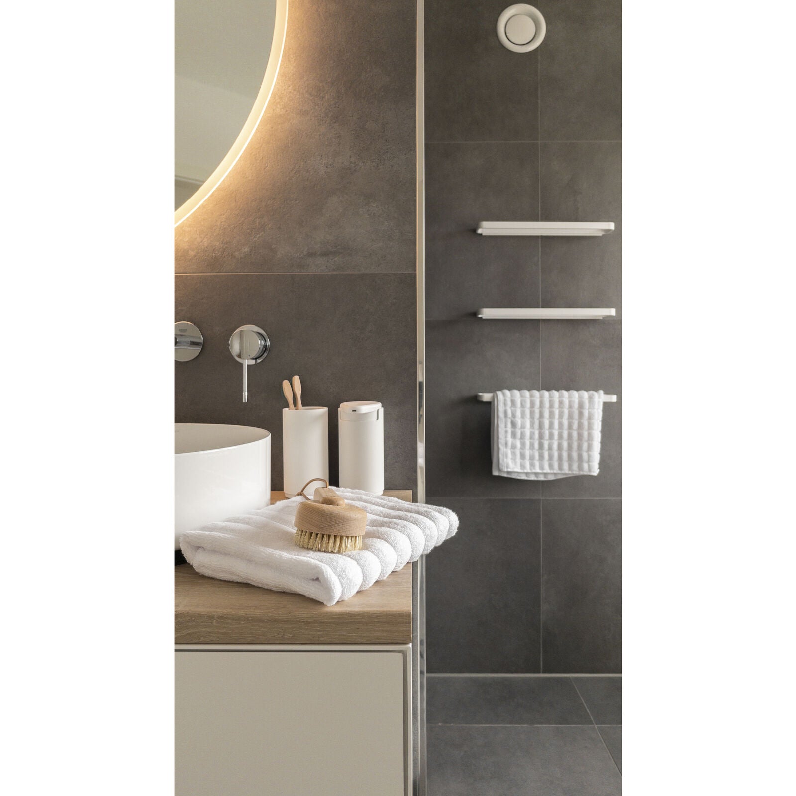 Zone Denmark Towel Rail Rim 44x7.5 White